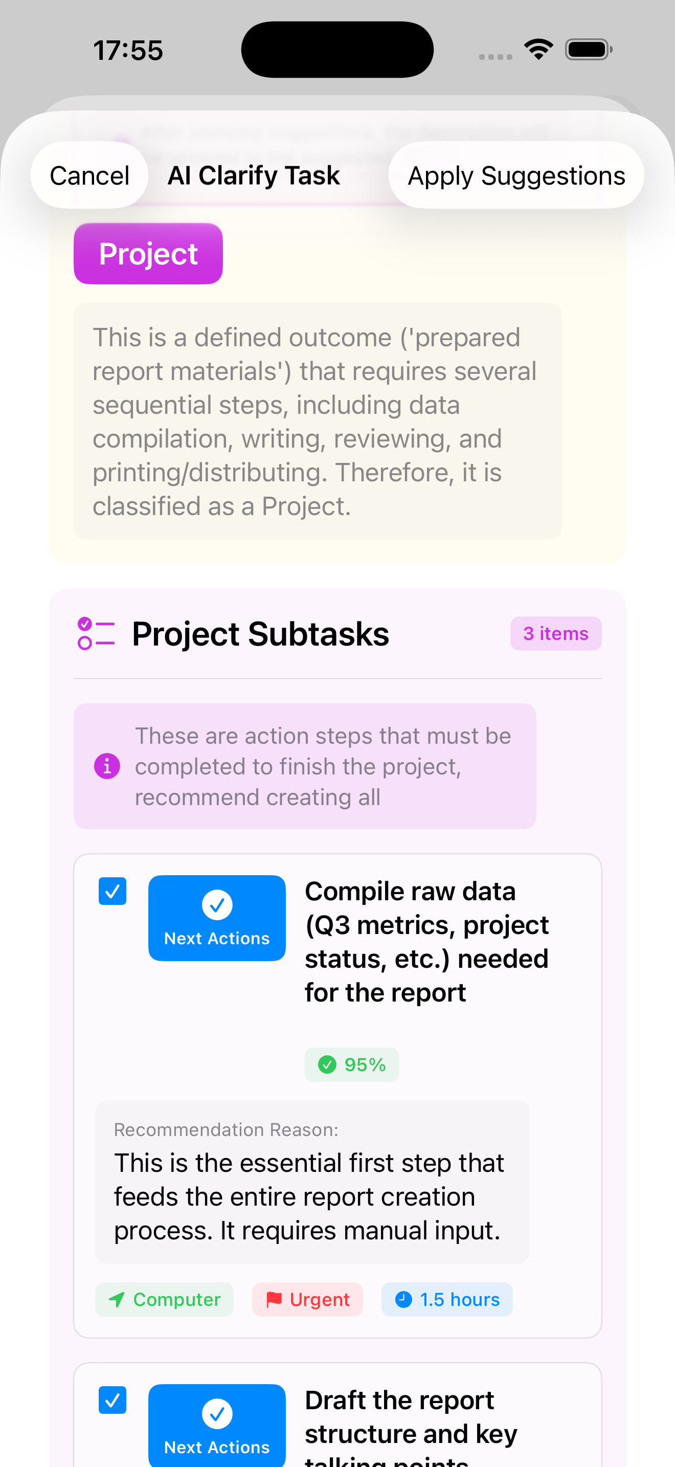 AI Project Breakdown